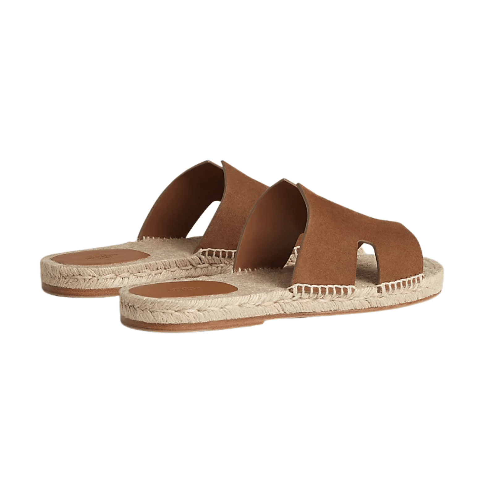 Hermès Antigua Espadrille | Gold Goatskin