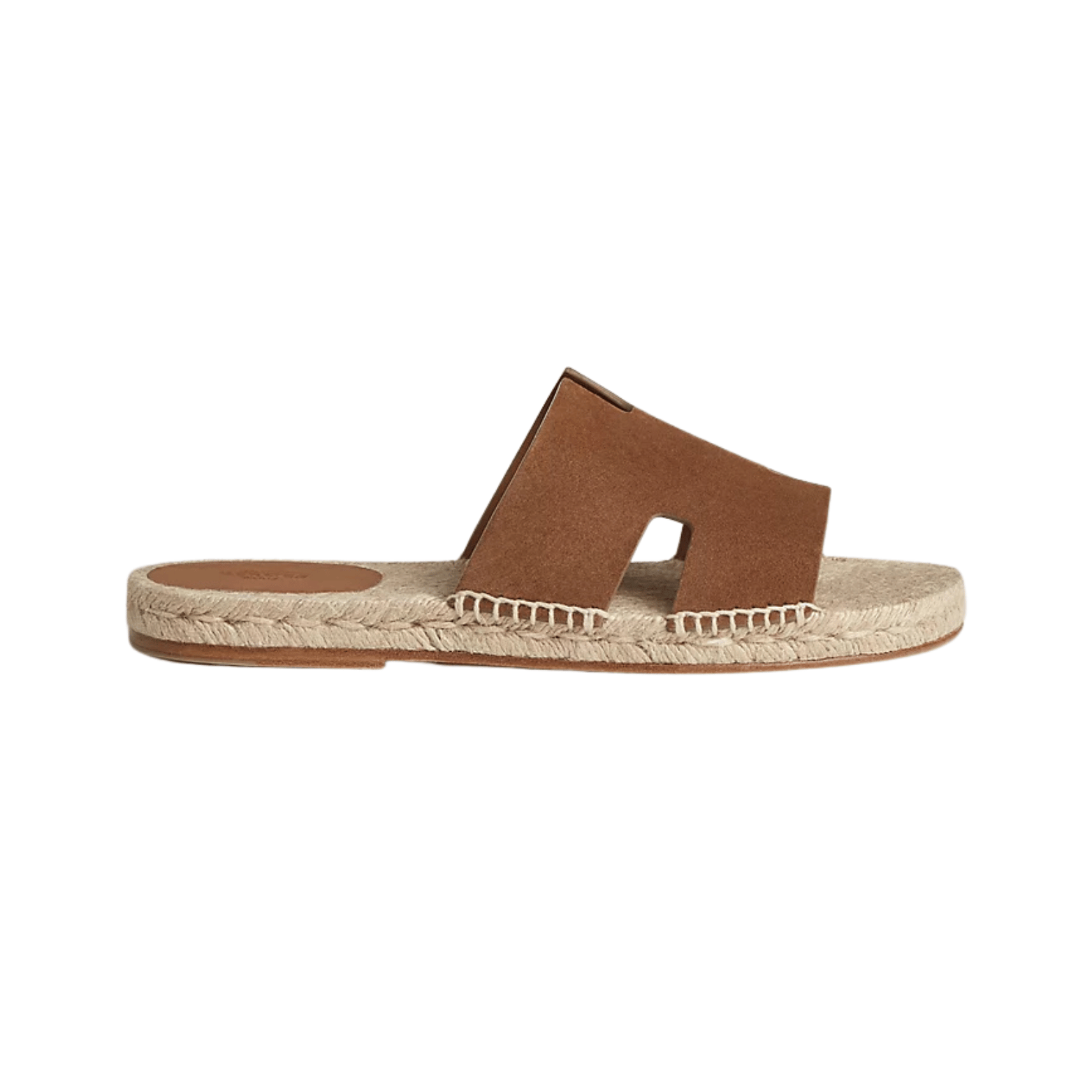Hermès Antigua Espadrille | Gold Goatskin