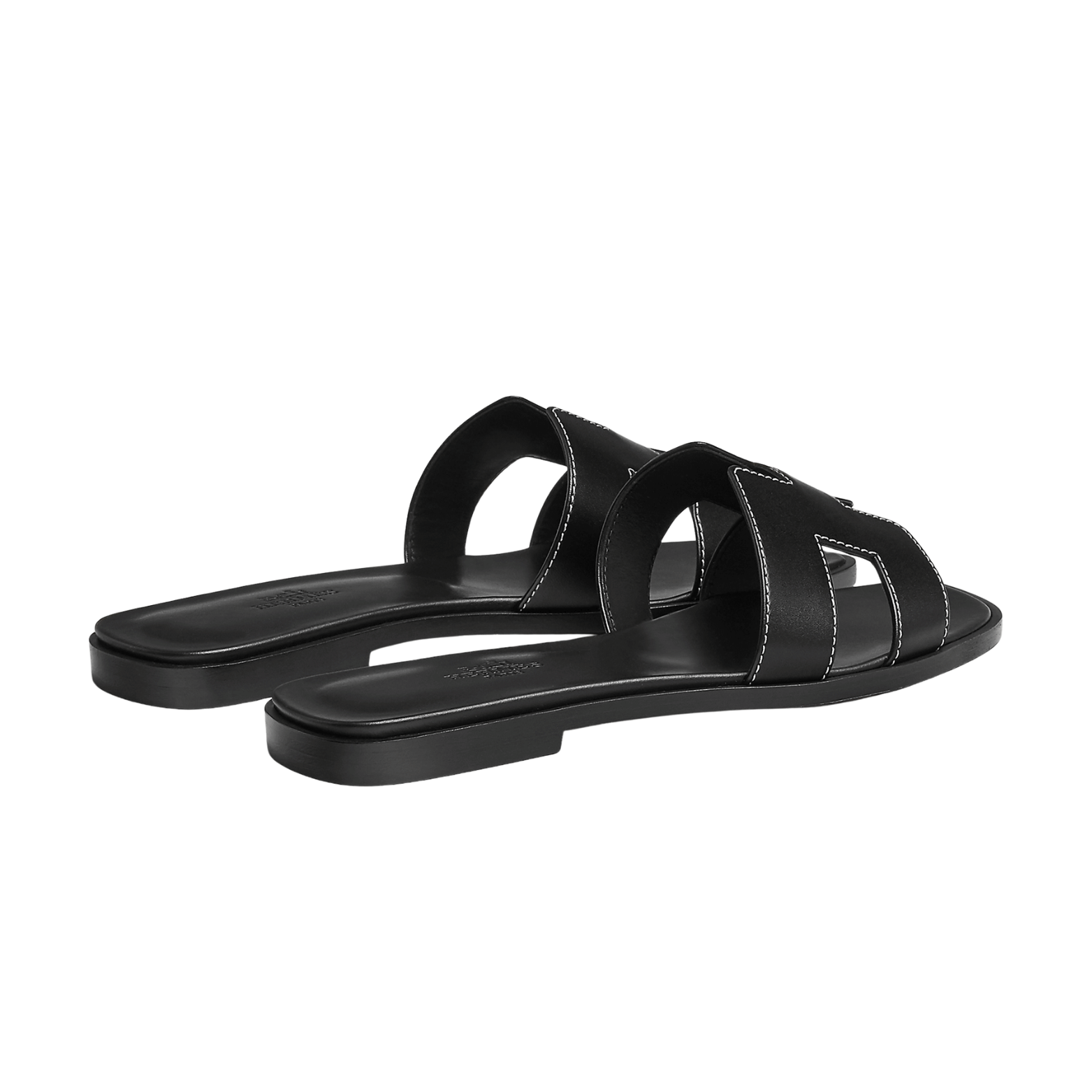 Hermés Oran | Black with Crystal Embellishments