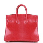 Hermès | Birkin 25 Rose Extreme Lizard