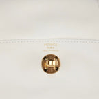 Hermès | Mini Lindy White Swift