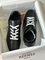 Hermès | Black Goatskin