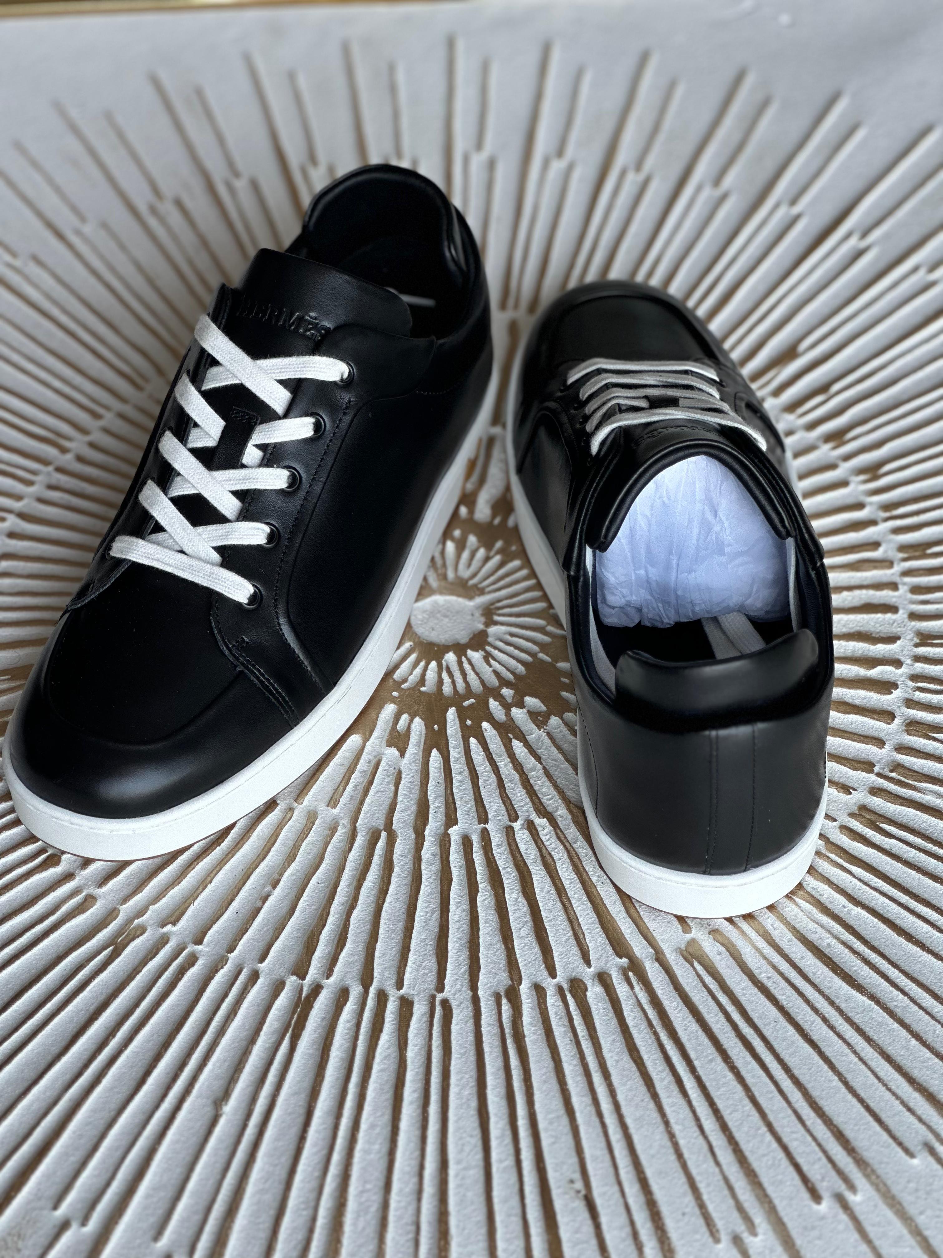 Hermès | Black Goatskin