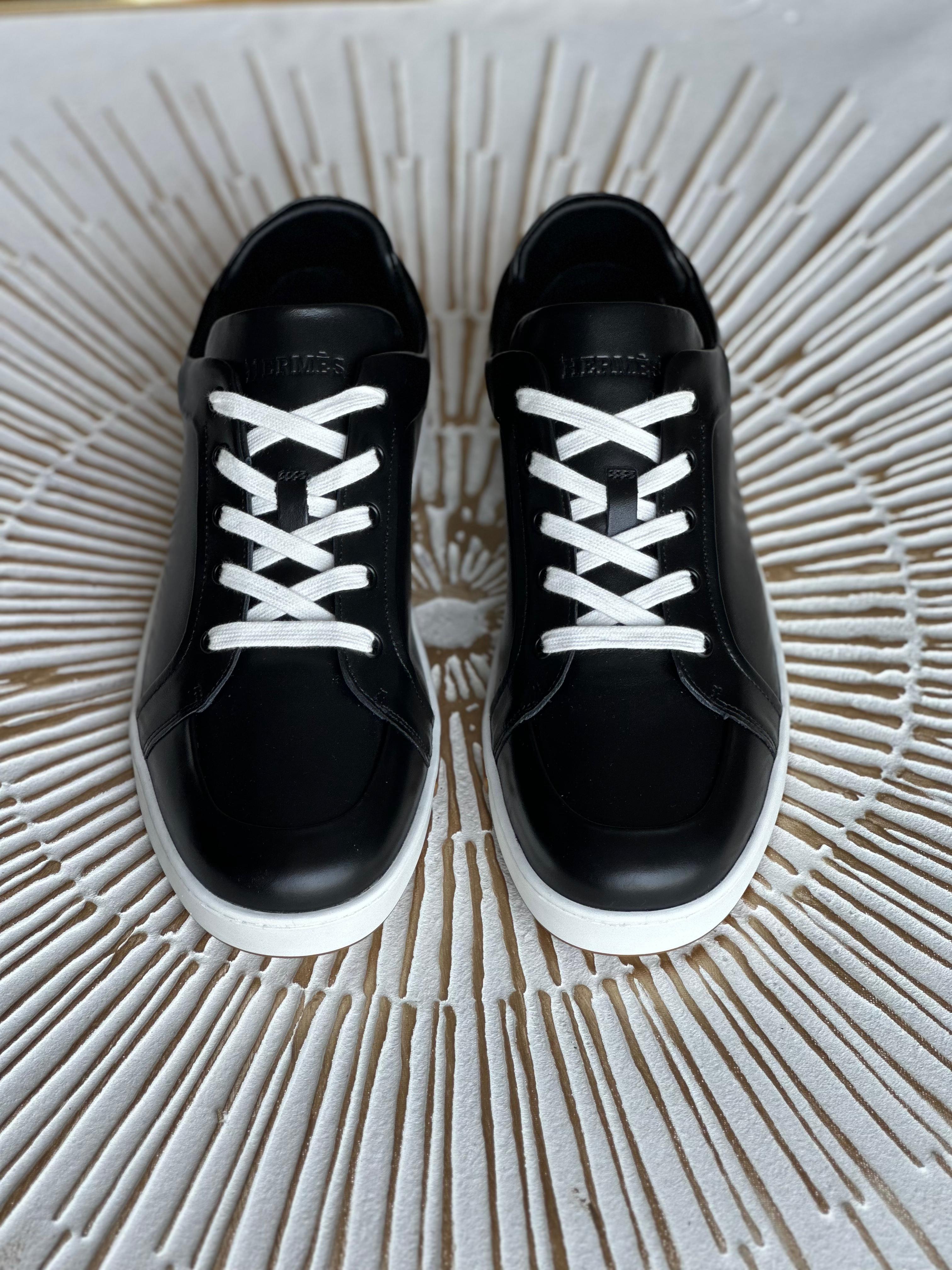 Hermès | Black Goatskin