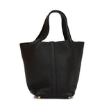 Hermès | Picotin Lock 18 Black Clemence
