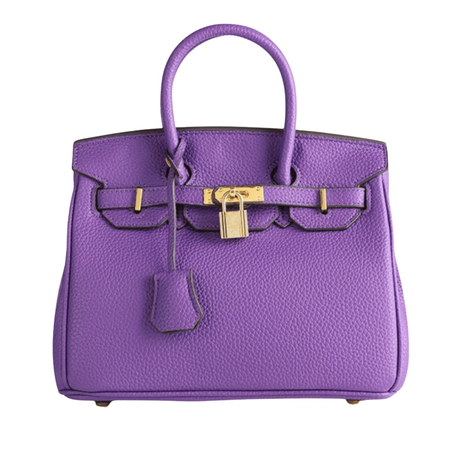 Hermès | Birkin Bag In A Purple-colored Leather Gold Hardware