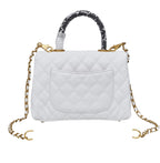 Chanel | Small Flap Bag With Top Handle In Quilted Leather