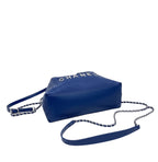 Chanel | Hobo Bag In A Pleated Leather Material With A Silver