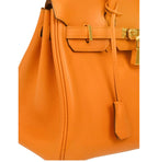 Hermès | Birkin 25 Handbag In Mango Epsom Leather With Gold Hardware