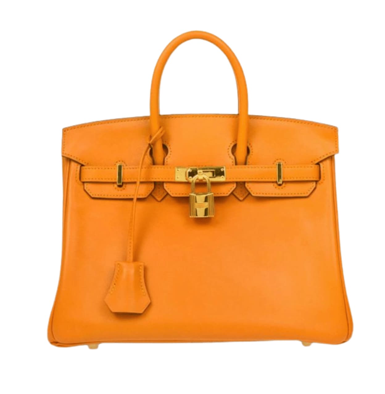 Hermès | Birkin 25 Handbag In Mango Epsom Leather With Gold Hardware