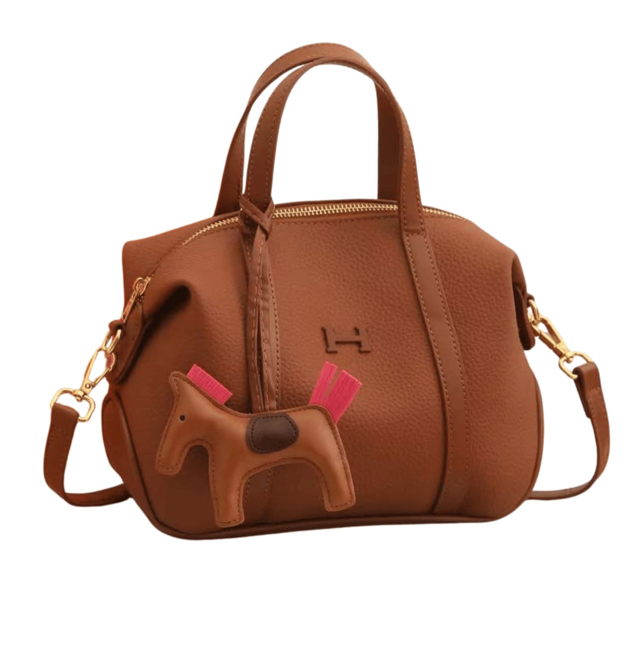 Hermes | Brown Leather Shoulder Bag, Possibly A Hidesign Bloom-02 Model