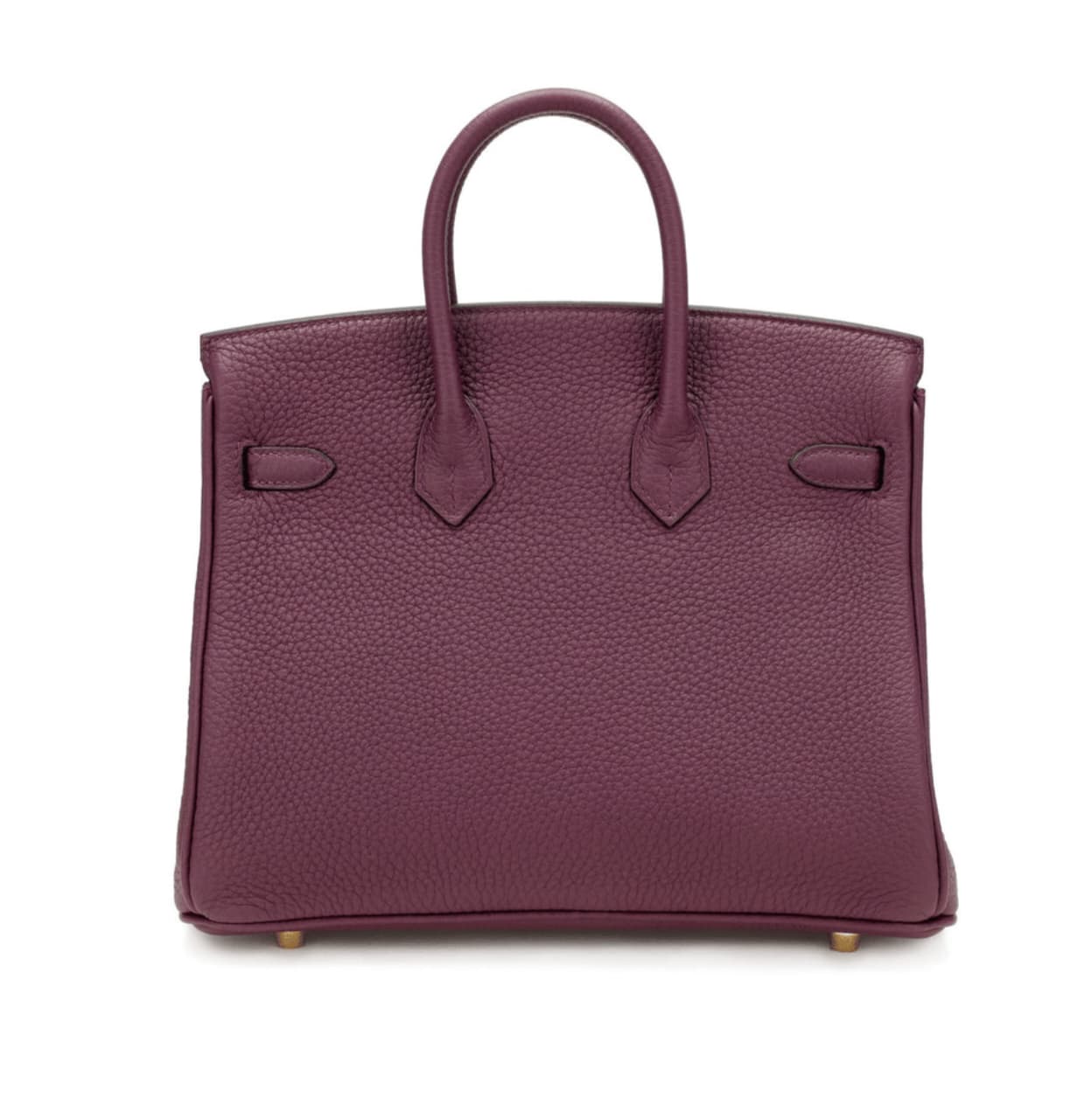 Hermès | Birkin Bag In A Bordeaux Or Violet Togo Leather With Gold Hardware