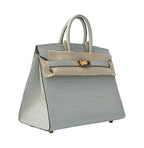 Hermès | Birkin 25 Handbag Pale Grey With Silvery Undertones