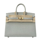 Hermès | Birkin 25 Handbag Pale Grey With Silvery Undertones