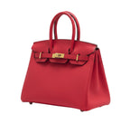 Hermès | Birkin 30 Handbag In Red Epsom Leather With Gold Hardware