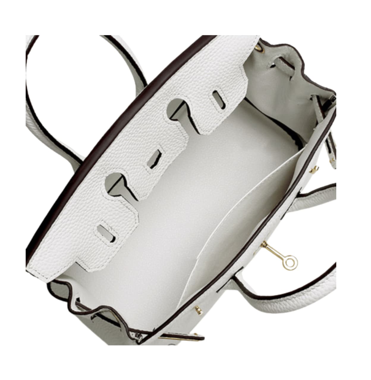 Hermès | Birkin Bag In White Togo Leather With Gold Hardware