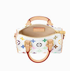 Louis Vuitton | X Takashi Murakami Nano Speedy In The Multicolor White Canvas