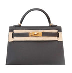 Hermès | Mini Kelly Ii Sellier Bag In Dark Grey Epsom Leather