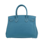 Hermès | Birkin 30 Bag In Blue Togo Leather With Palladium Hardware