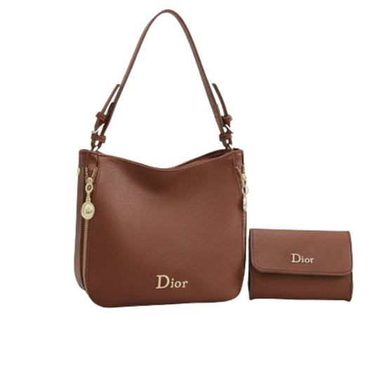 Dior | D-journey Bag In Brown Leather