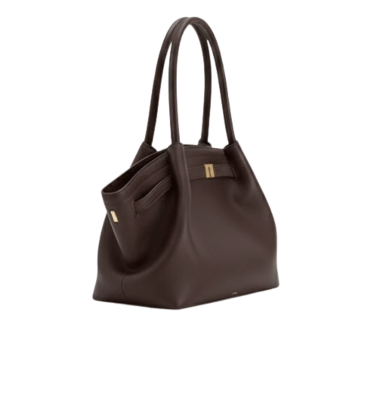 Jw Pei | Hana Tote Bag In Faux Suede And A Dark Brown Color