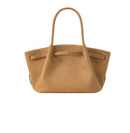 Jw Pei | Hana Faux Suede Tote Bag In A Latte Or Brown Color