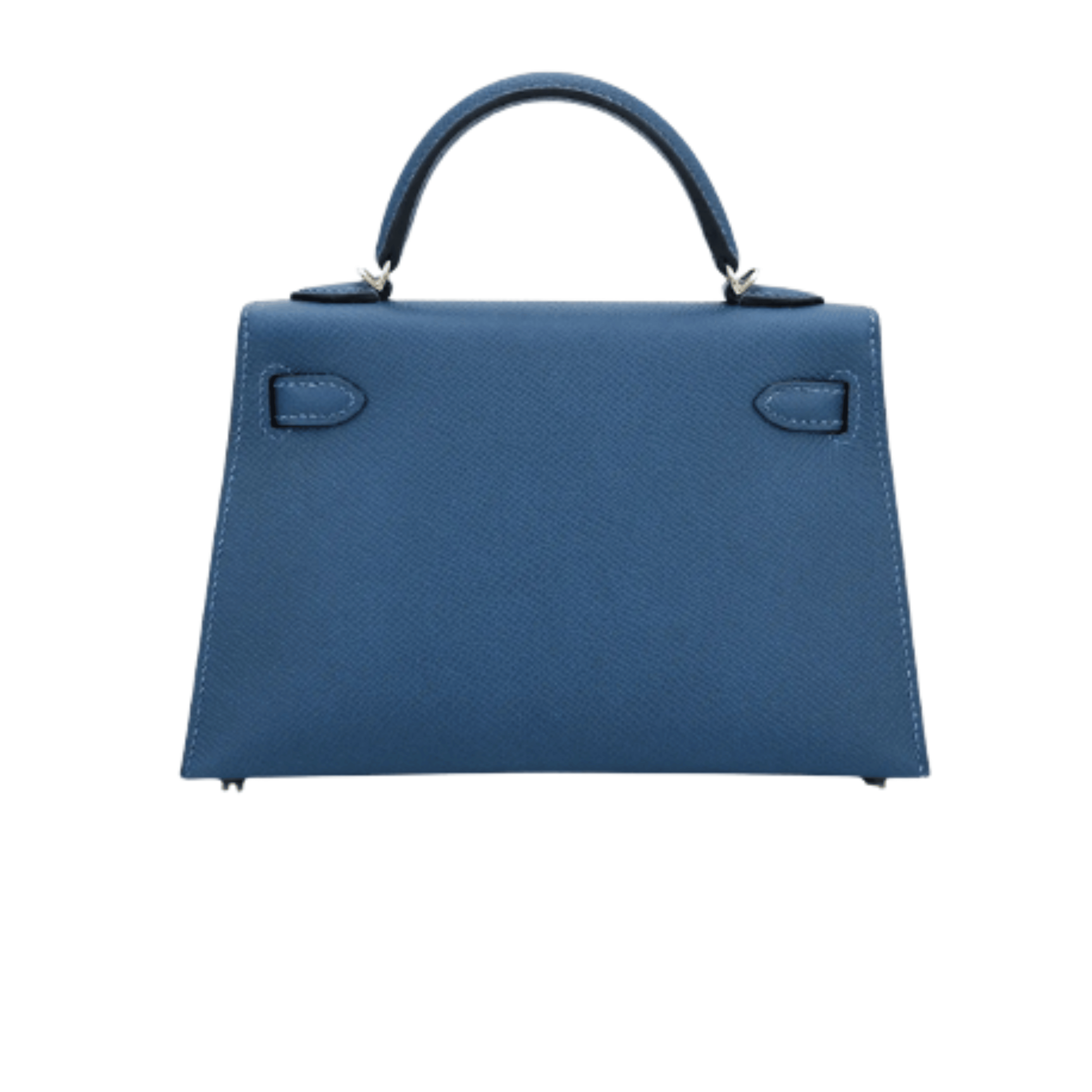 Hermès | Mini Kelly 20 In A Deep Blue Epsom Leather With Gold Hardware.
