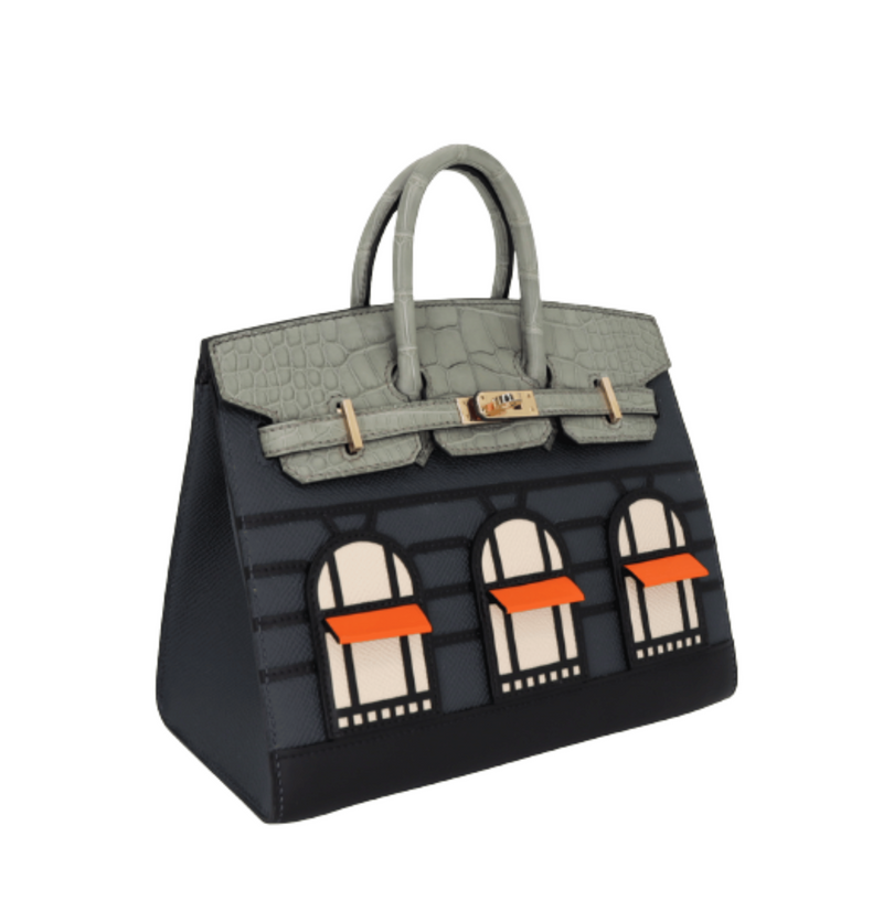 Hermès | Birkin 20 Faubourg Gris Misty Matte Alligator Leathers