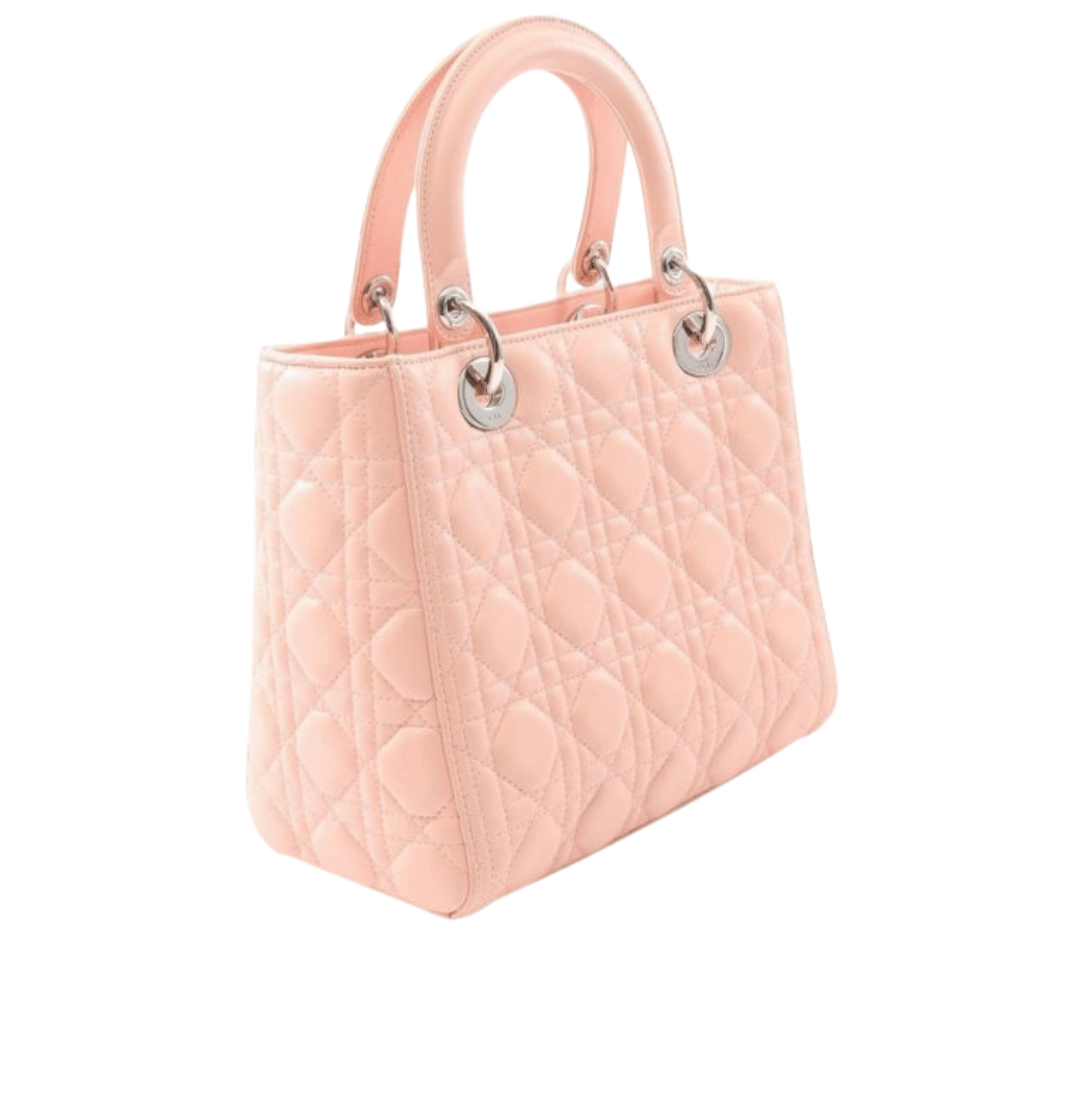 Dior | Lady Dior Handbag In Pink Leather