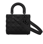 Dior | Lady Dior Bag In Matt Black