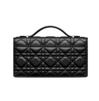 Dior | My Dior Mini Bag In Black Cannage Lambskin