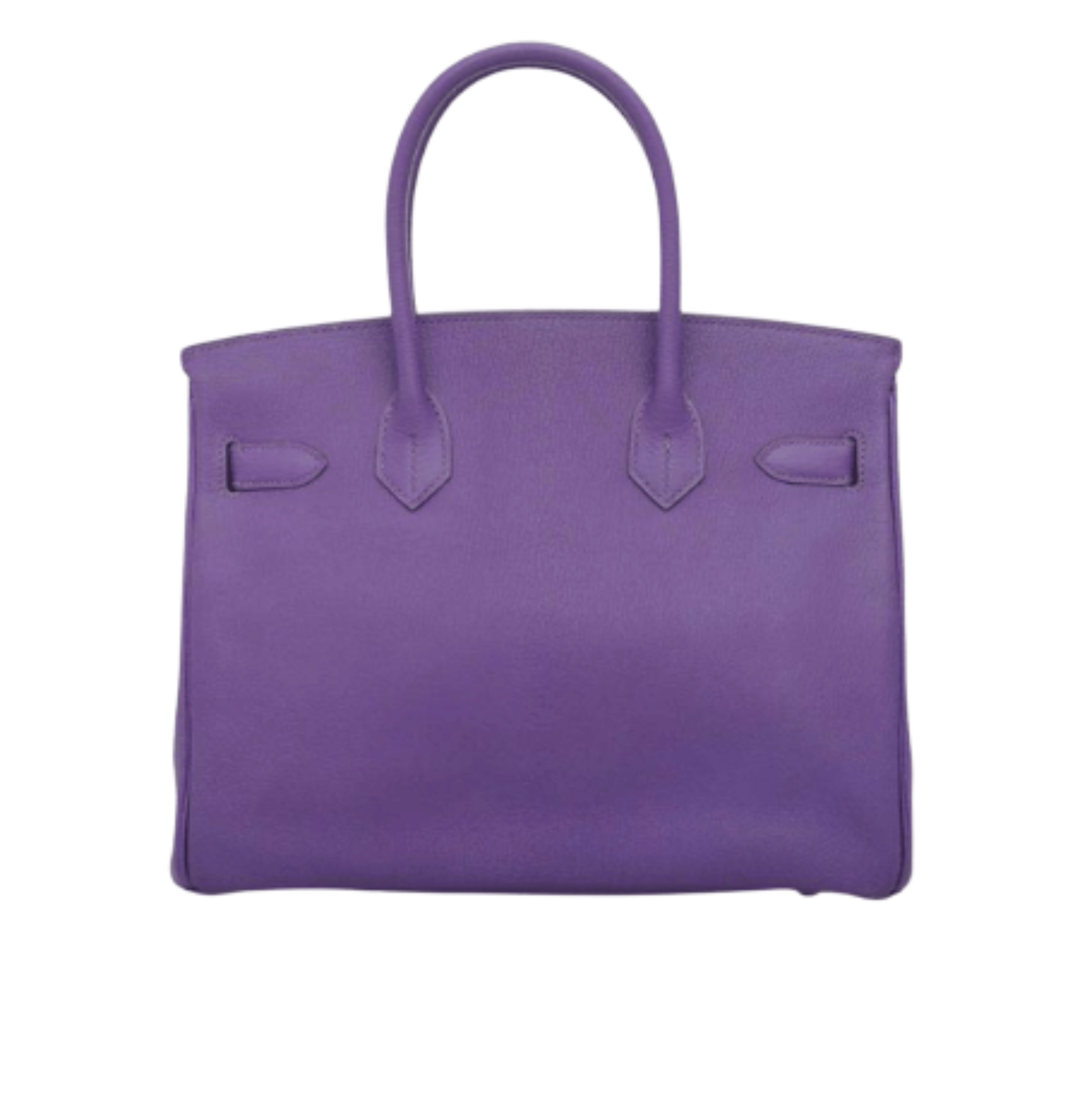 Hermès | Birkin Bag.from High-quality Leather Likely Togo Leather With Gold-tone Hardware